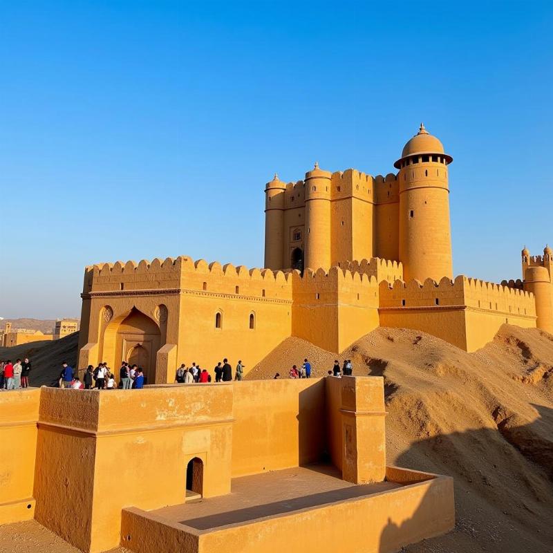 Jaisalmer Fort Winter Sky