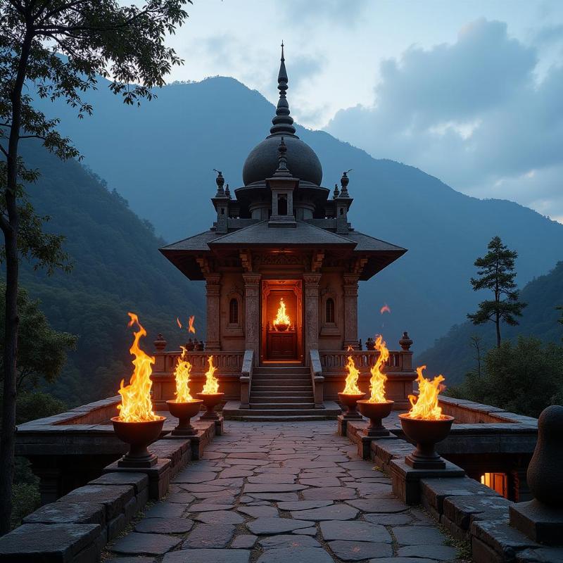 Jawalaji Temple near Chintpurni