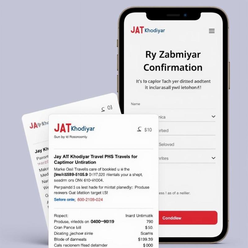 Jay Khodiyar Travels Booking Confirmation