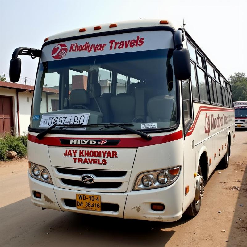 Jay Khodiyar Travels Surat Bus