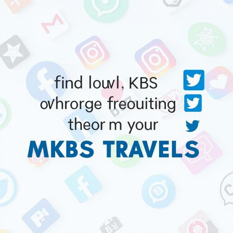 KBS Travels Social Media Presence