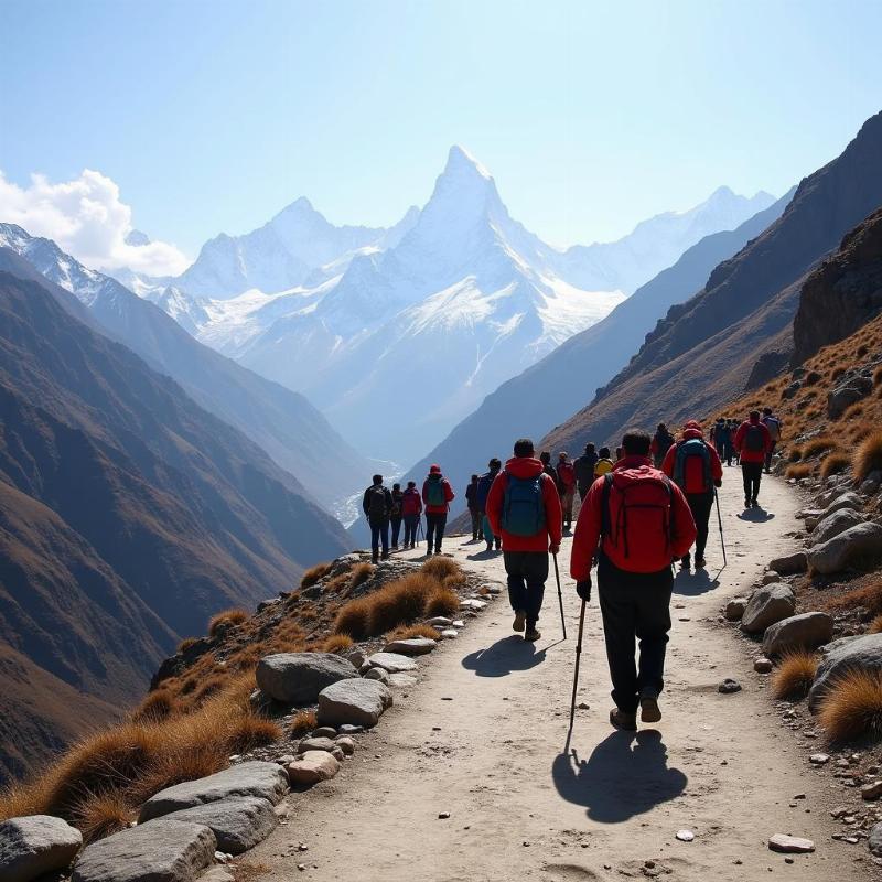 Kedarnath Pilgrims Trekking