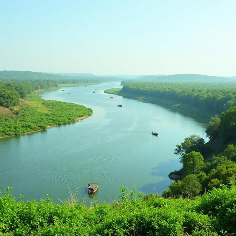 Kelo River Raigarh Chhattisgarh Serene Waterway