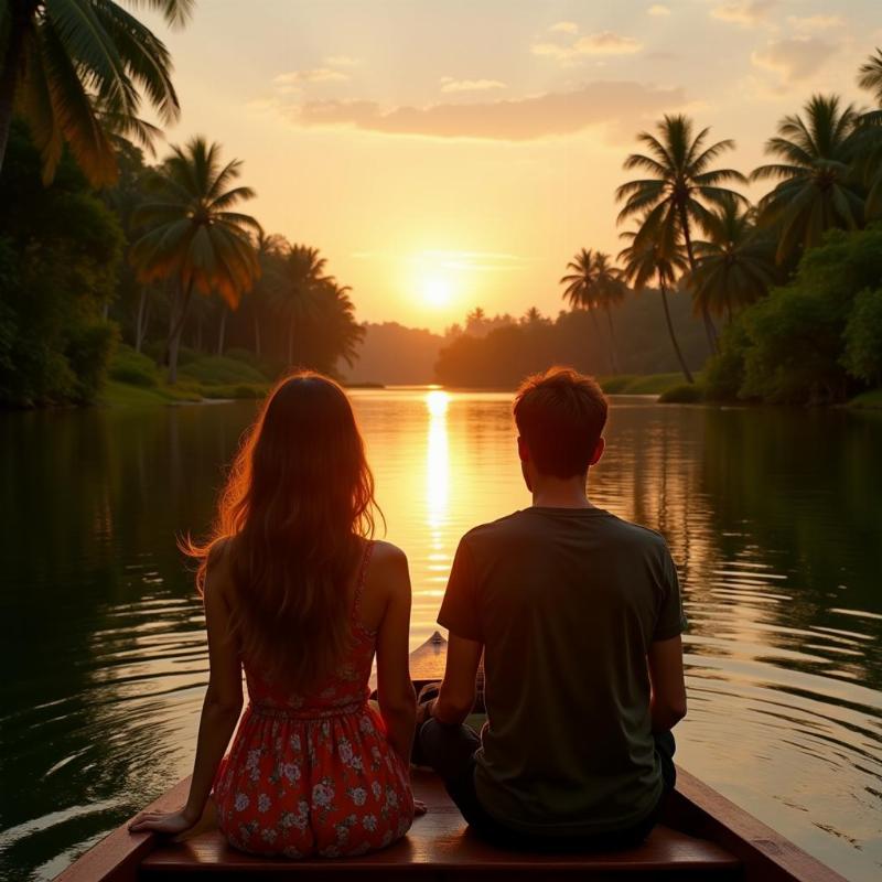 Romantic Kerala Backwaters Anniversary Trip