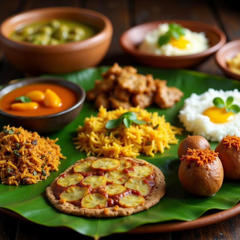 Kerala Sadhya Muvattupuzha Cuisine: Traditional Vegetarian Feast