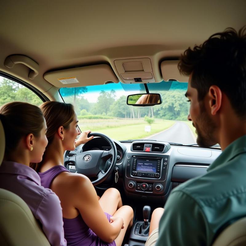 Kerala Taxi Driver and Tourist