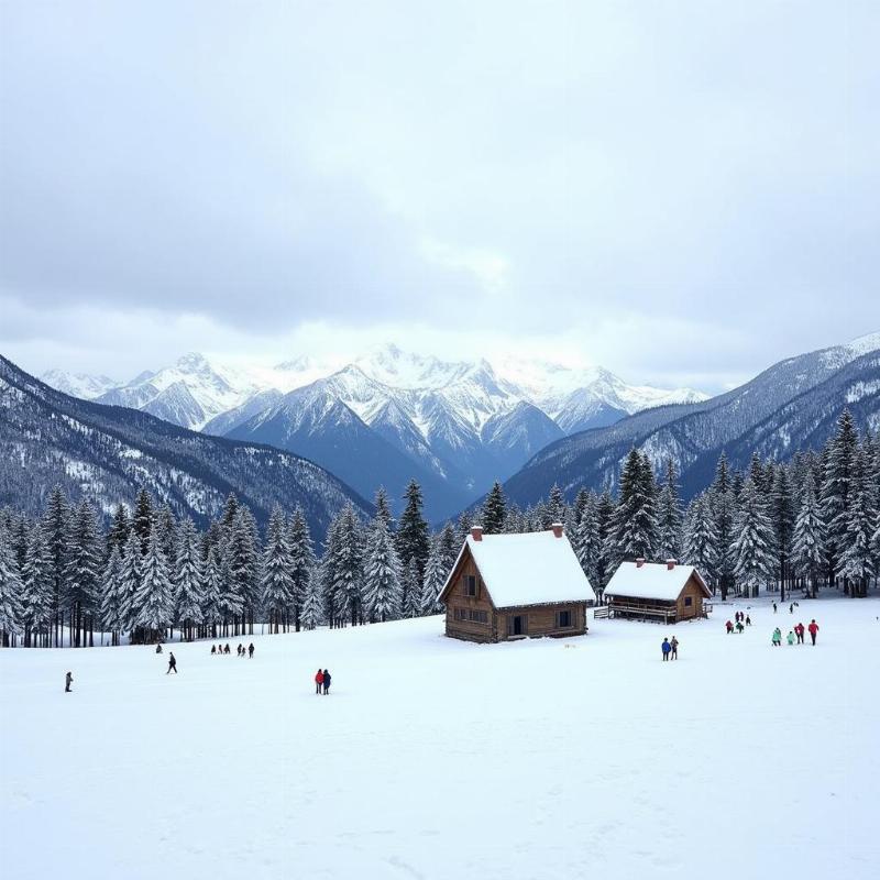 Kilbury Snowfall Nainital