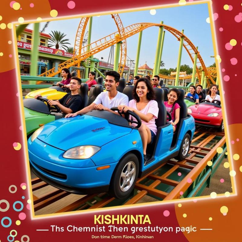 Kishkinta Theme Park Chennai Rollercoaster