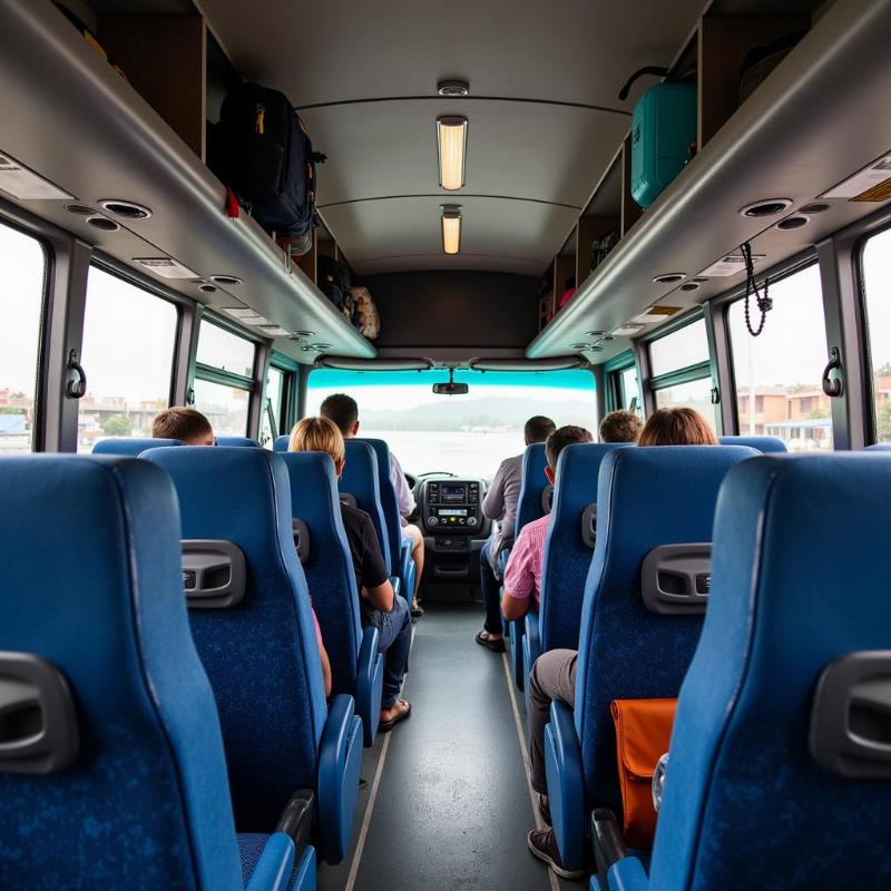 Interior of a KPN Travels Bus