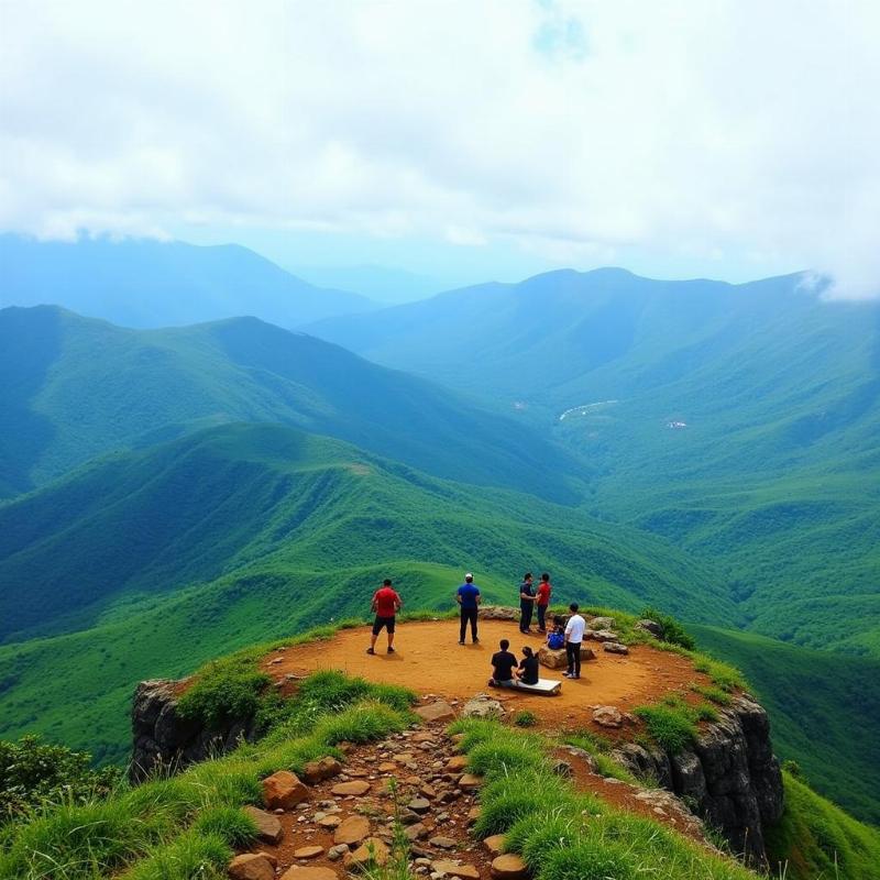 Kumaraparvatha Trek near Kukke Subramanya