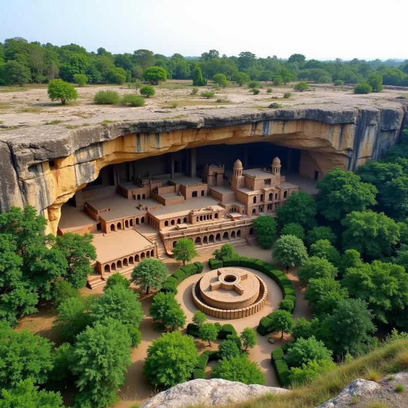 Lenyadri Caves Junnar Maharashtra