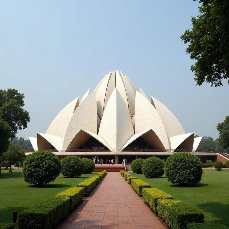 Lotus Temple Delhi Spiritual Sanctuary