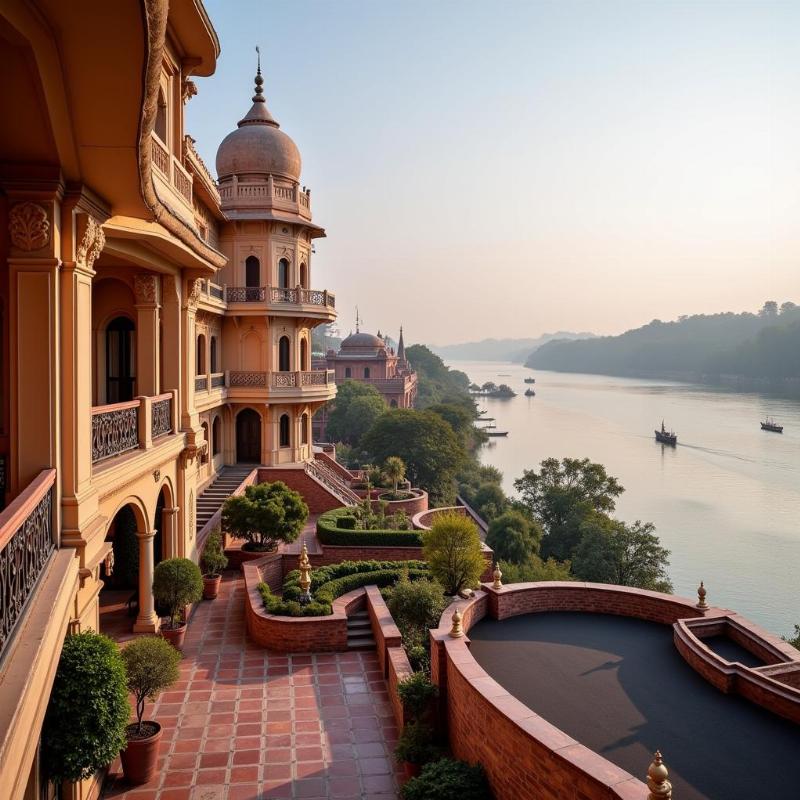 Luxury Hotel with Ganges View in Banaras