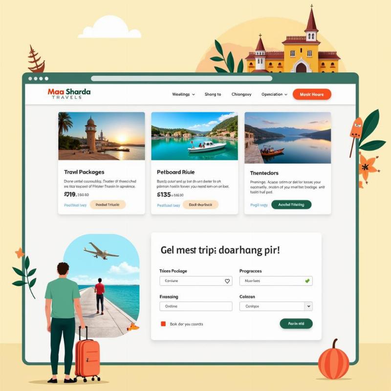 Easy Booking Process with Maa Sharda Travels