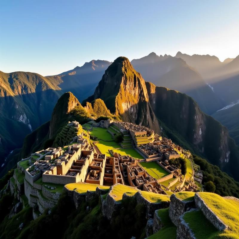 Machu Picchu Sunrise Dry Season