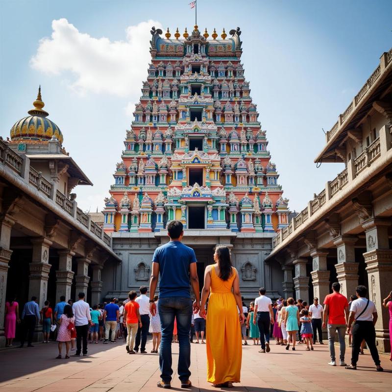 Madurai Meenakshi Amman Temple Honeymoon Tamil Nadu