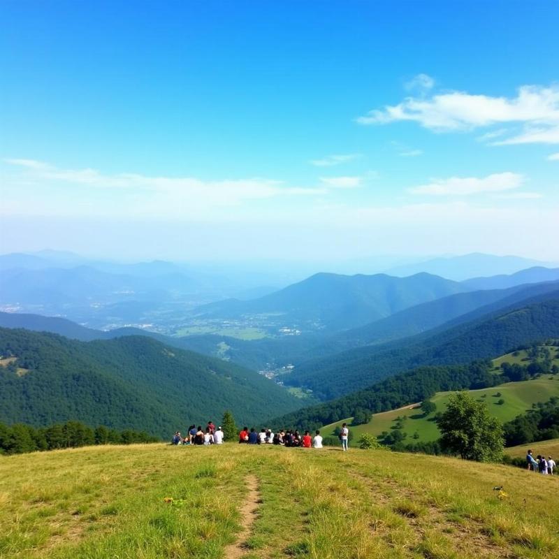 Mahabaleshwar Hill Station View