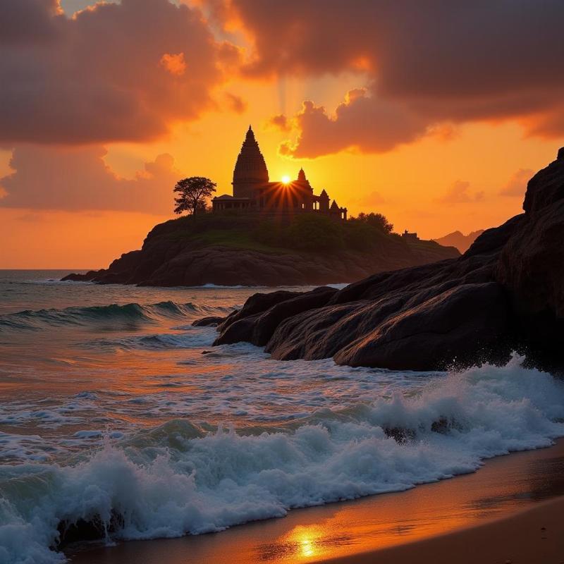 Mahabalipuram Shore Temple near Ambattur