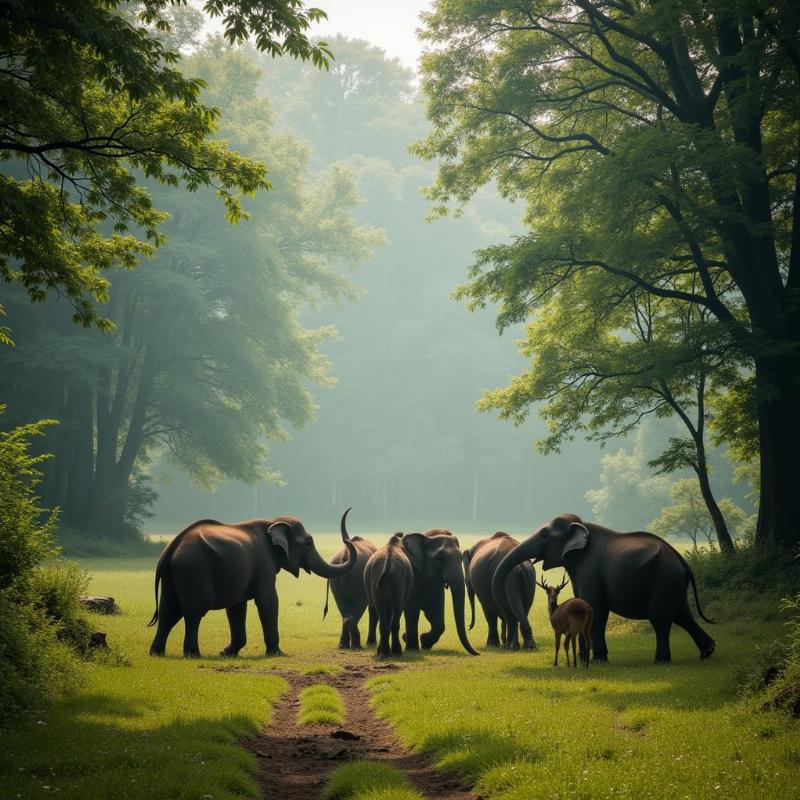 Wildlife at Mahananda Wildlife Sanctuary near Siliguri