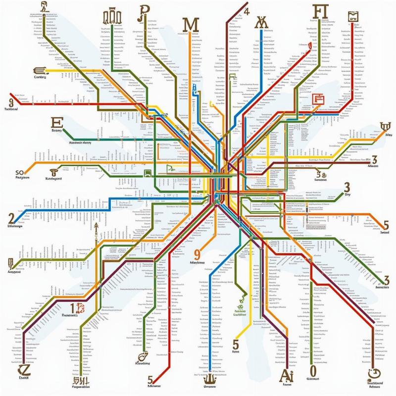 Major City Metro Maps