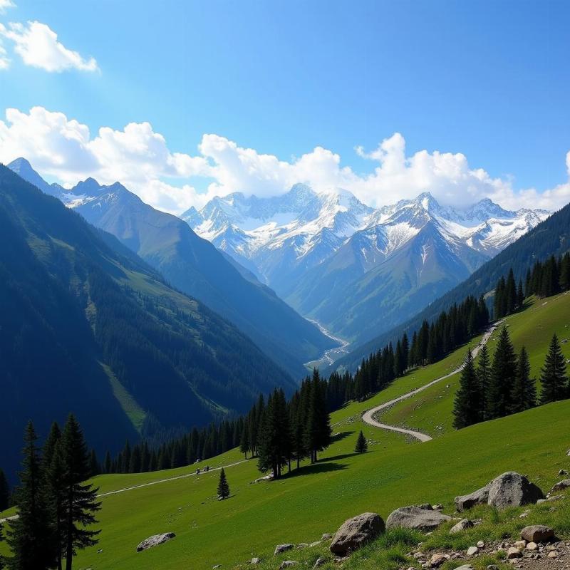 Manali's Himalayan Landscape