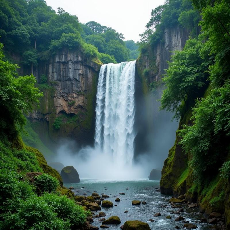 Monsoon Waterfalls in Jambughoda