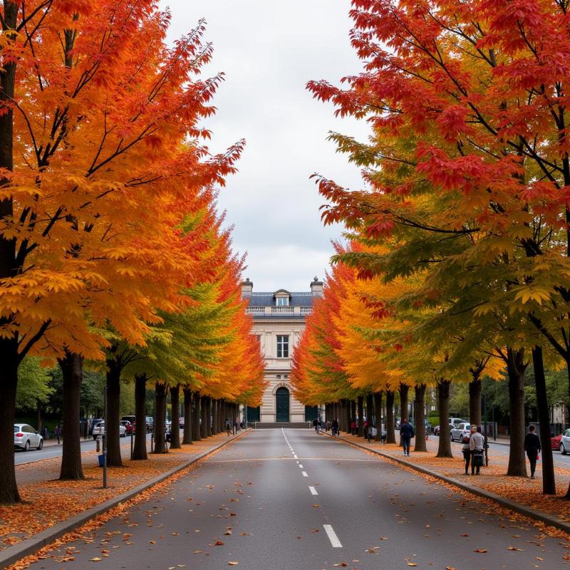 Autumn in Paris