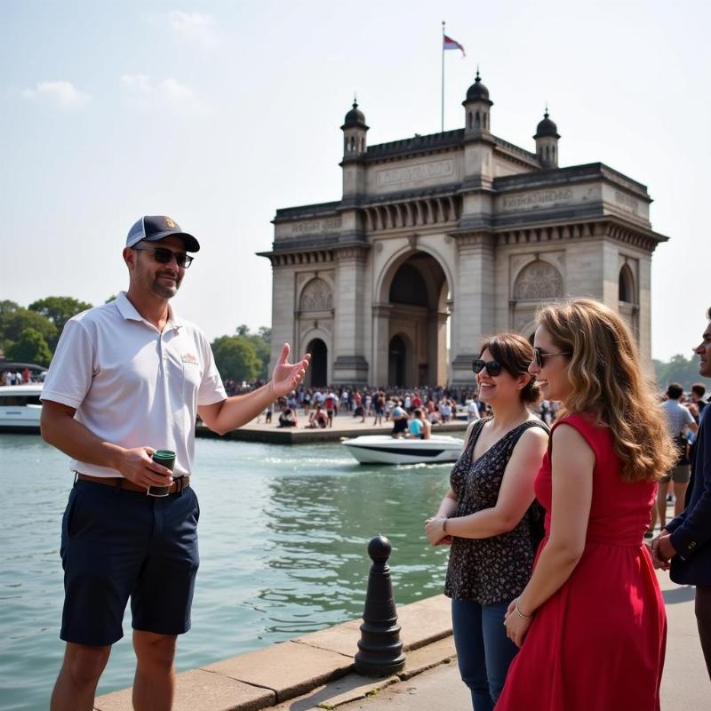 Mumbai Tour Guide at the Gateway of India