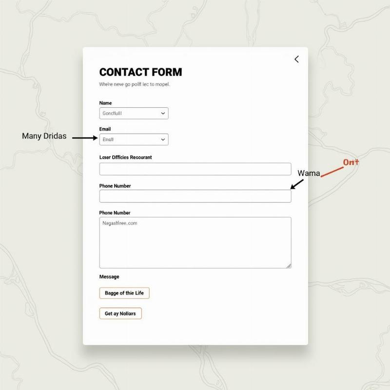 Nagashree Travels contact form website