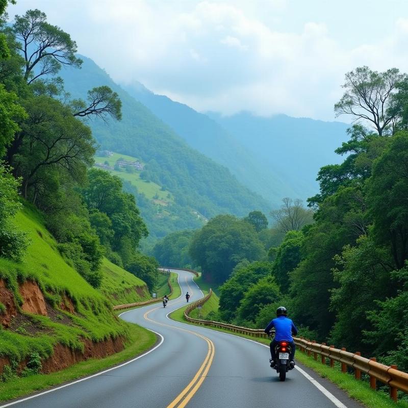 Bike trip to Nandi Hills