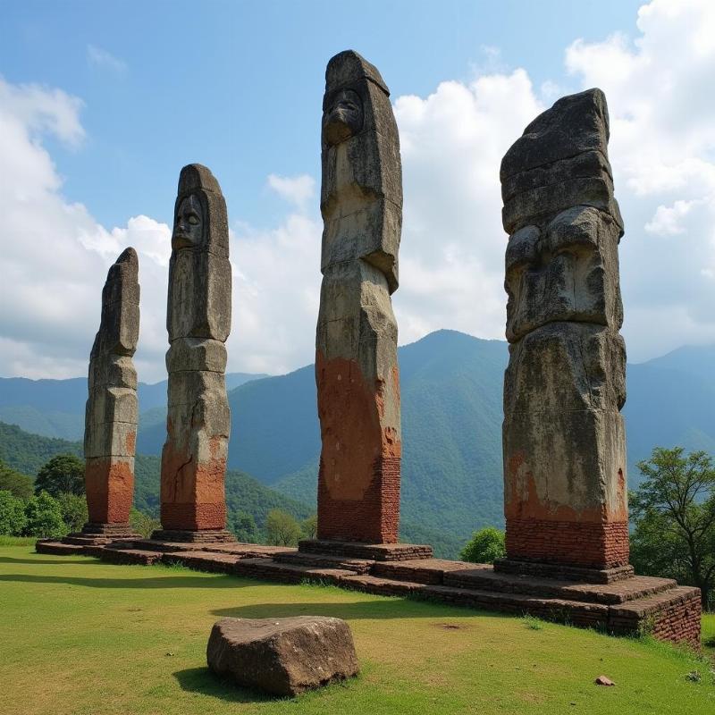 Nartiang Monoliths in Meghalaya