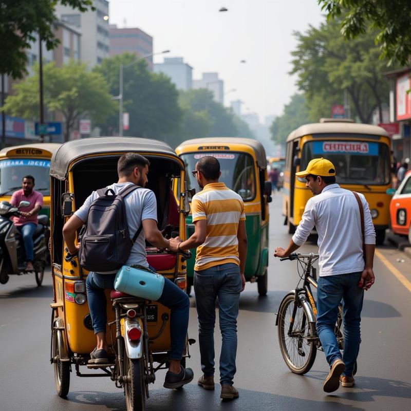 Navigating Indian Cities with Local Transport