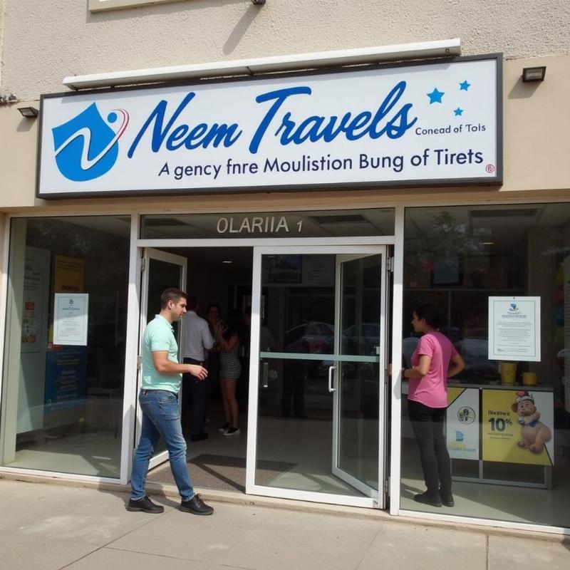 Neem Travels Office Exterior