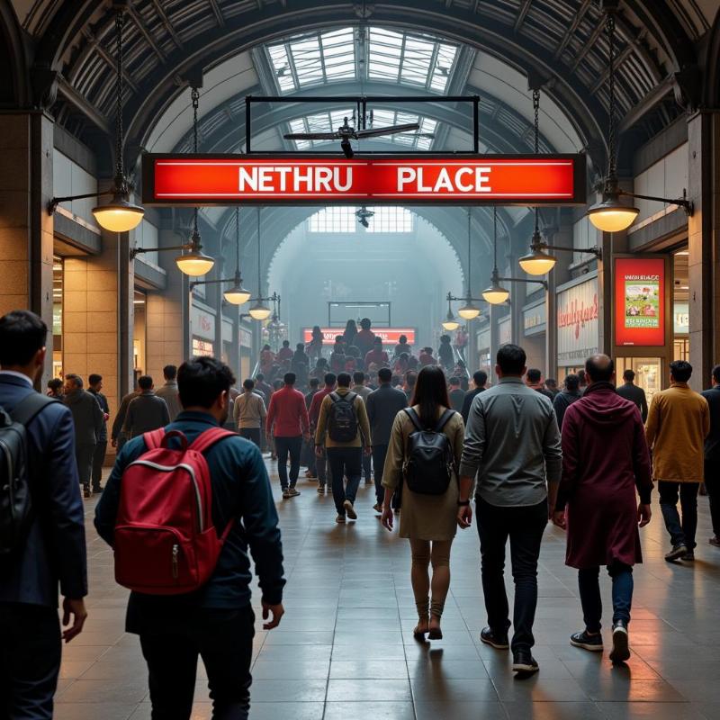 Nehru Place Metro Station