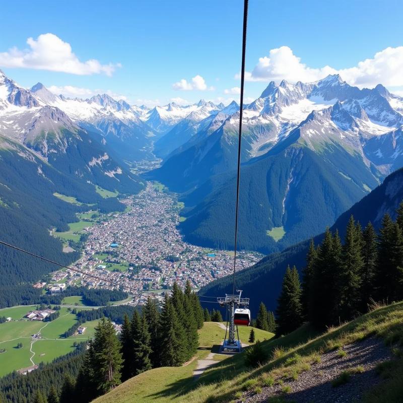 Nordkette Cable Car in Innsbruck