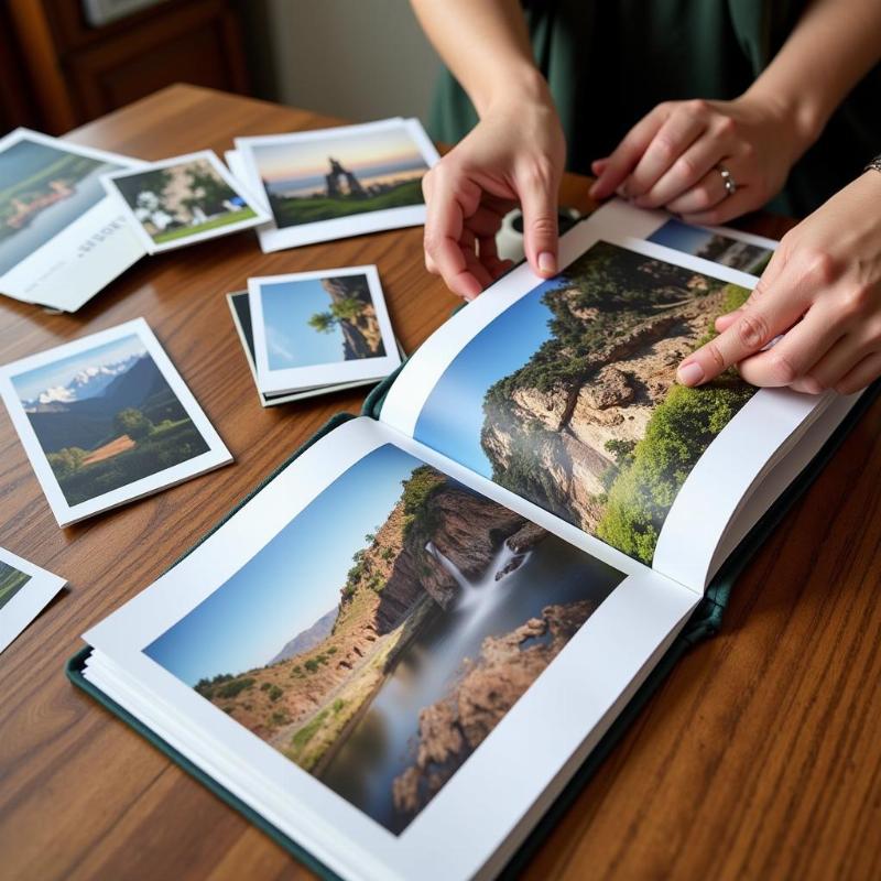 Organizing a Travel Photo Album