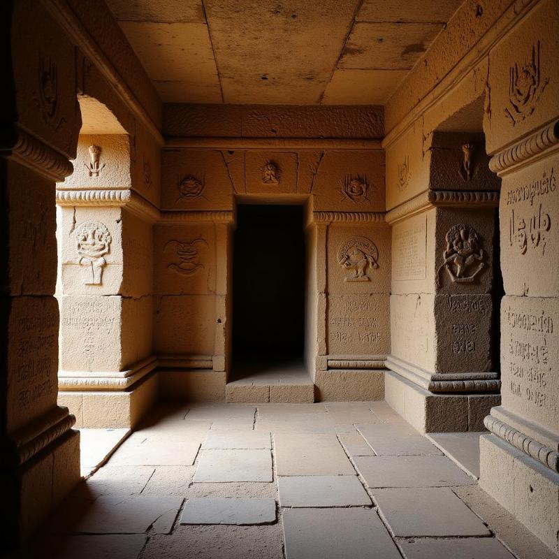 Pandavleni Caves Interior