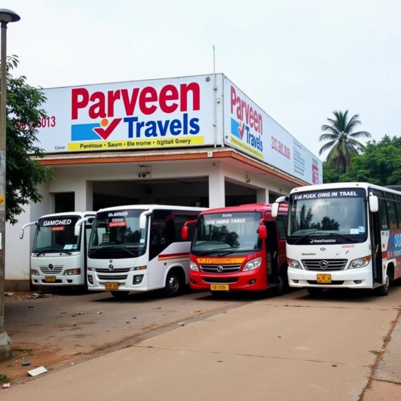 Parveen Travels Trichy office location