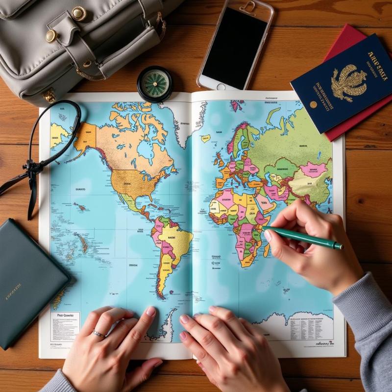 Planning a Trip with Travel Essentials