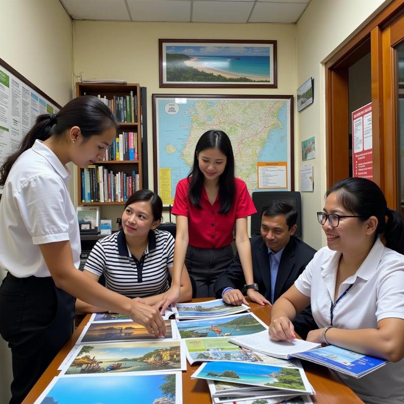 Tour operator office in Port Blair