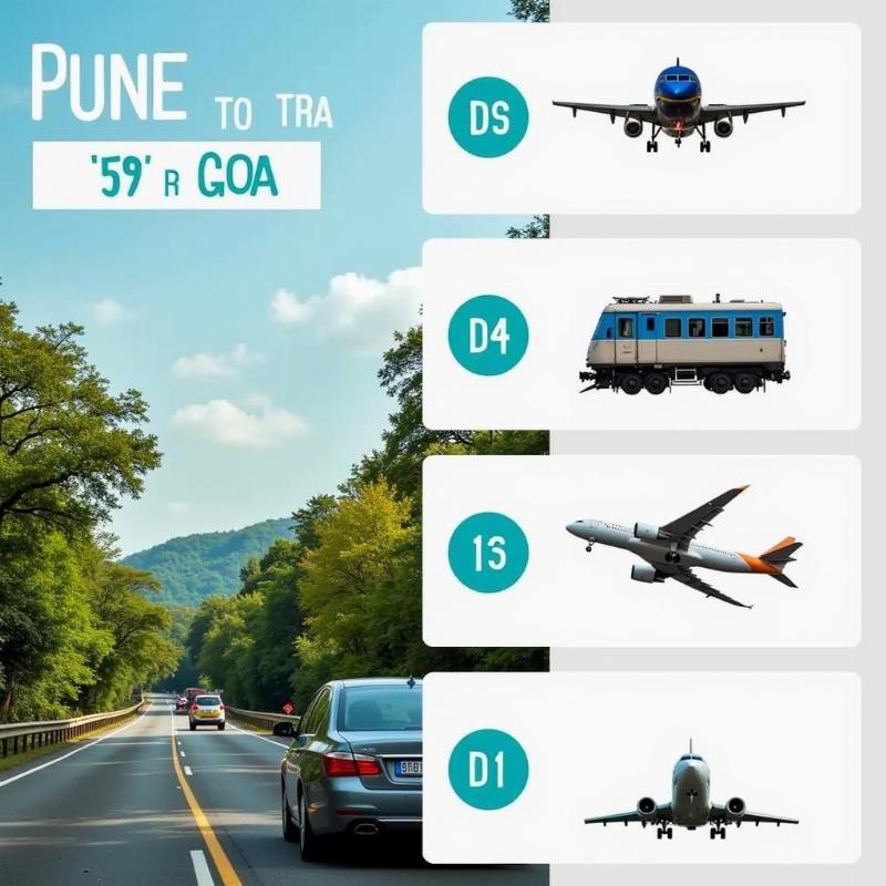 Transportation Options from Pune to Goa