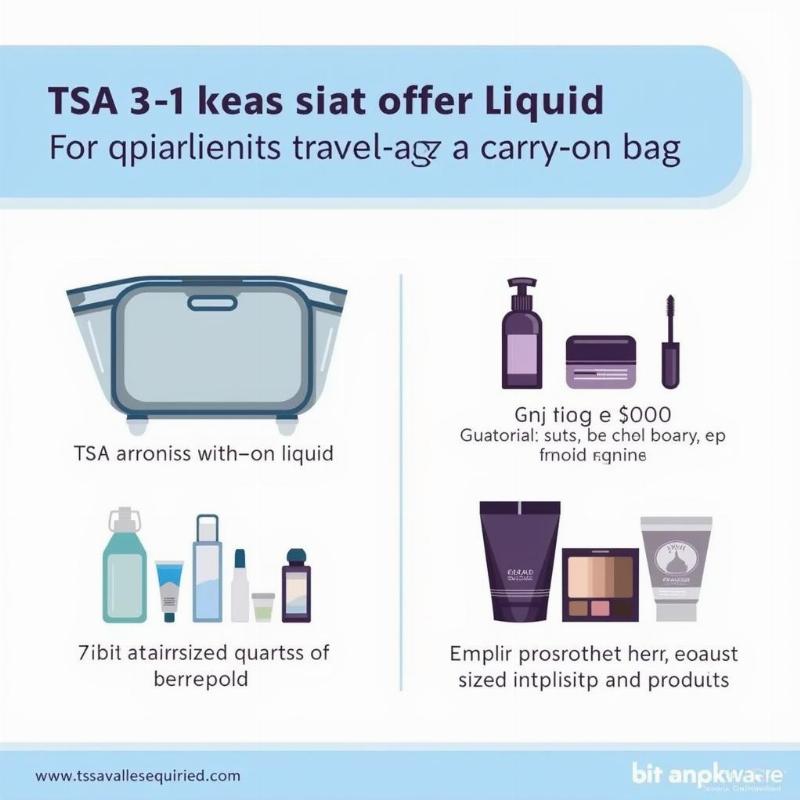 TSA regulations for makeup in carry-on luggage