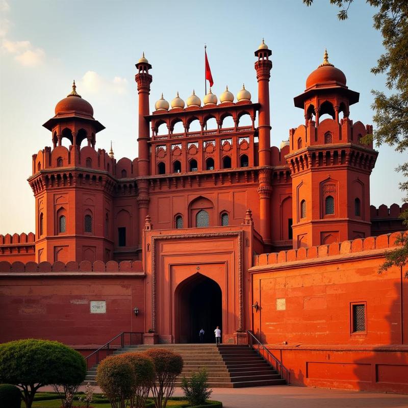 Red Fort Delhi India