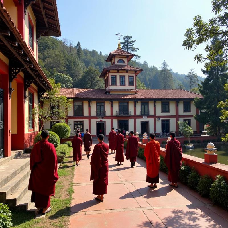 Salugara Monastery Siliguri