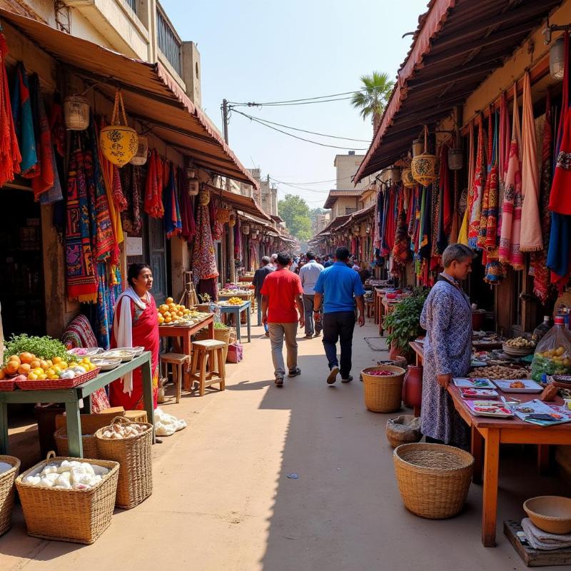 Sariska Local Market Shopping