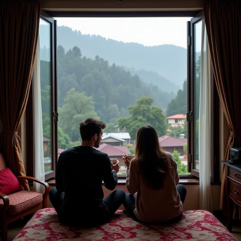 Experience the romantic charm of Shimla during the monsoon season.