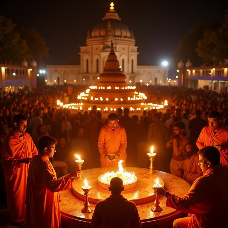 Shirdi Sai Baba Aarti Ceremony