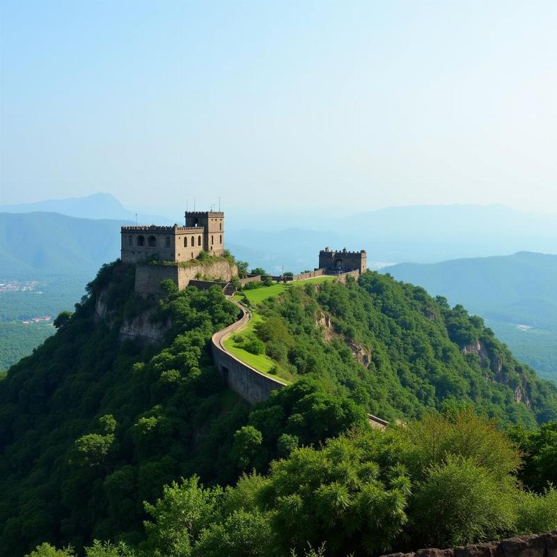 Sinhagad Fort Panoramic View