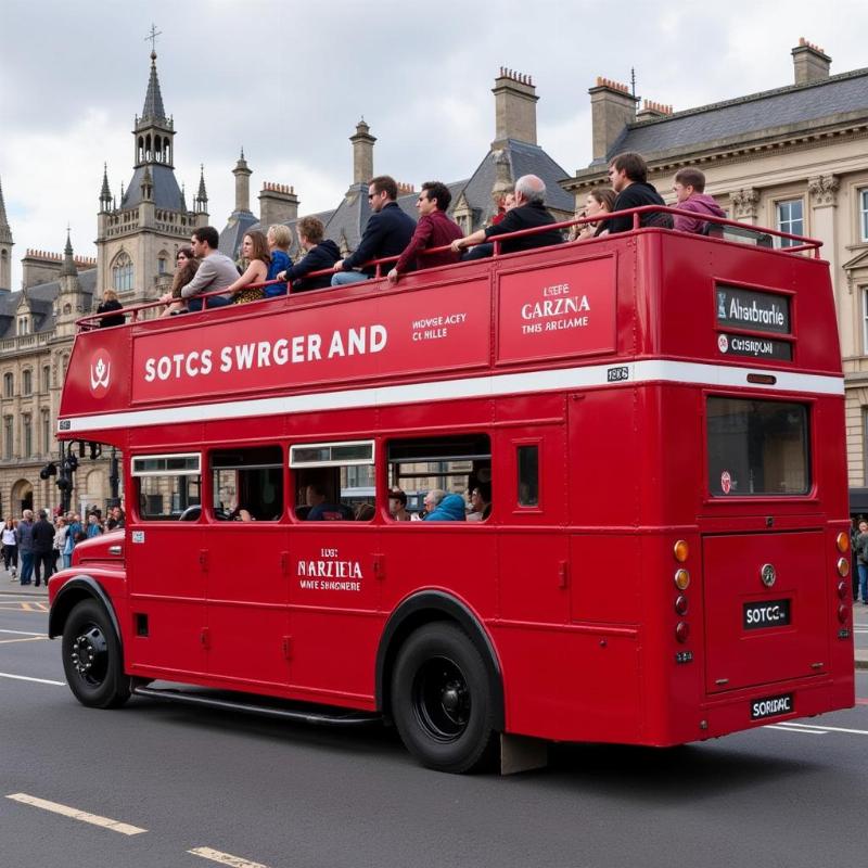 SOTC Europe Tour - Riding a Double Decker Bus in London