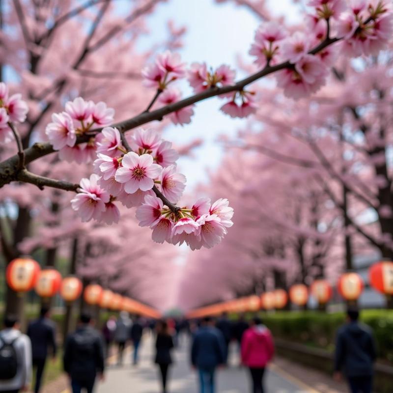 South Korea Cherry Blossom Festival